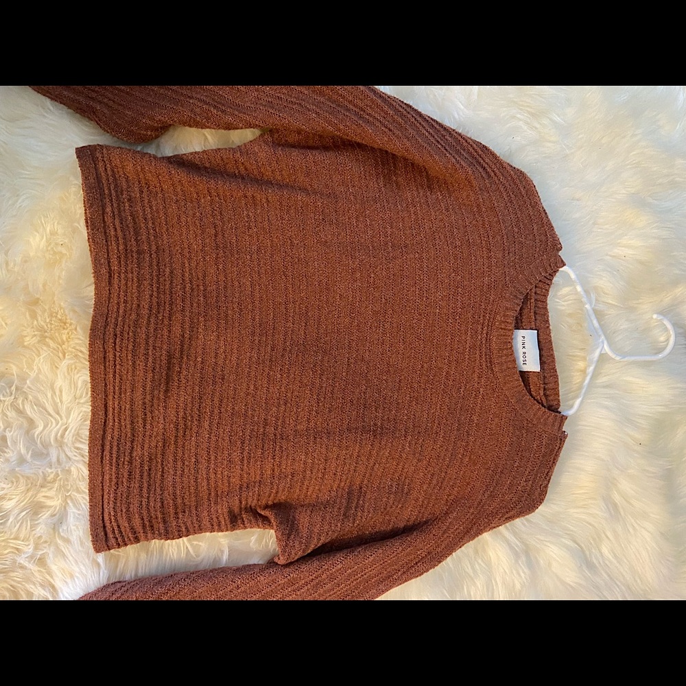 Very soft sweater. Only worn once. From a non smoker house.